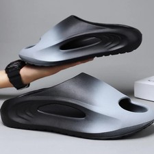warm New Men's Summer Sports Slippers Fashion Thick Bottom Slides Soft Ho