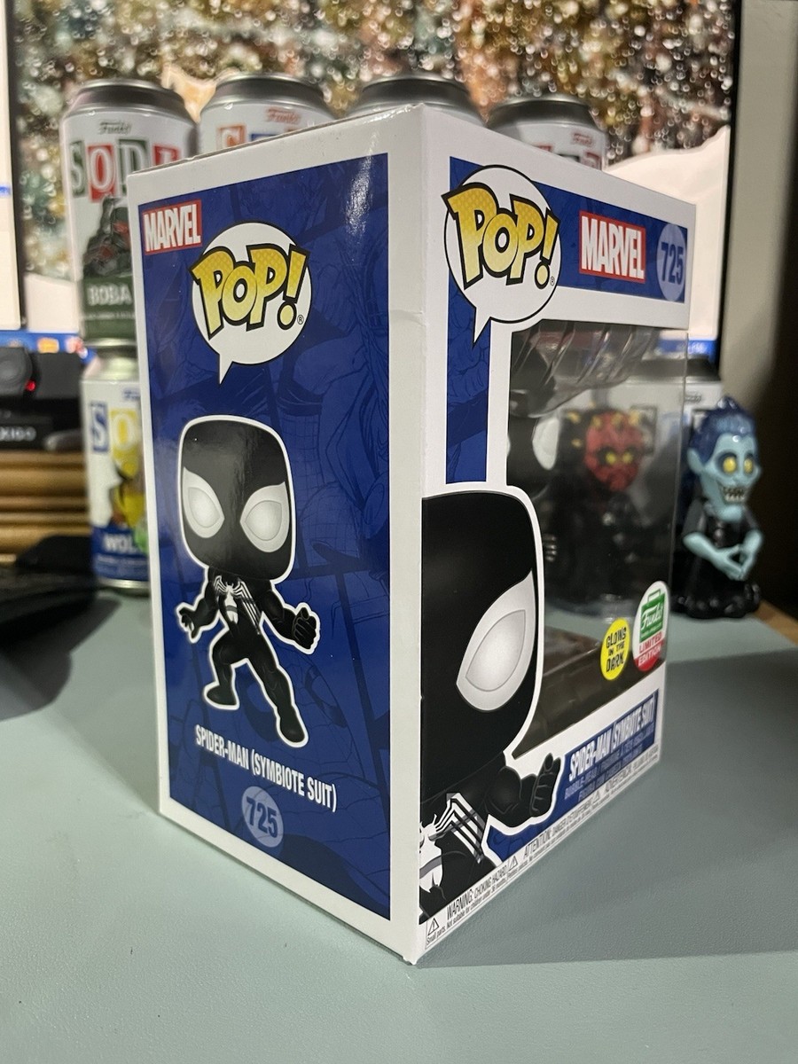 Funko Pop! Vinyl: Marvel - Spider-Man (Symbiote Suit) (Glows in