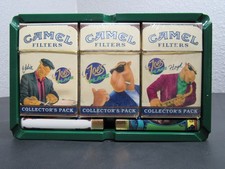 3 Vintage Camel Brand Collectible Hard Packs - Joe Camel - EMPTY