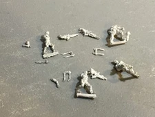 A25336 UNKNWON METAL MINIATURES SCI-FI RUTURISTIC TABLETOP SOLDIERS MERCENARIES