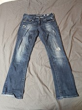 Miss Me Jeans Easy Boot Size 29, Inseam 31" JP5123R Excellent Condition D8