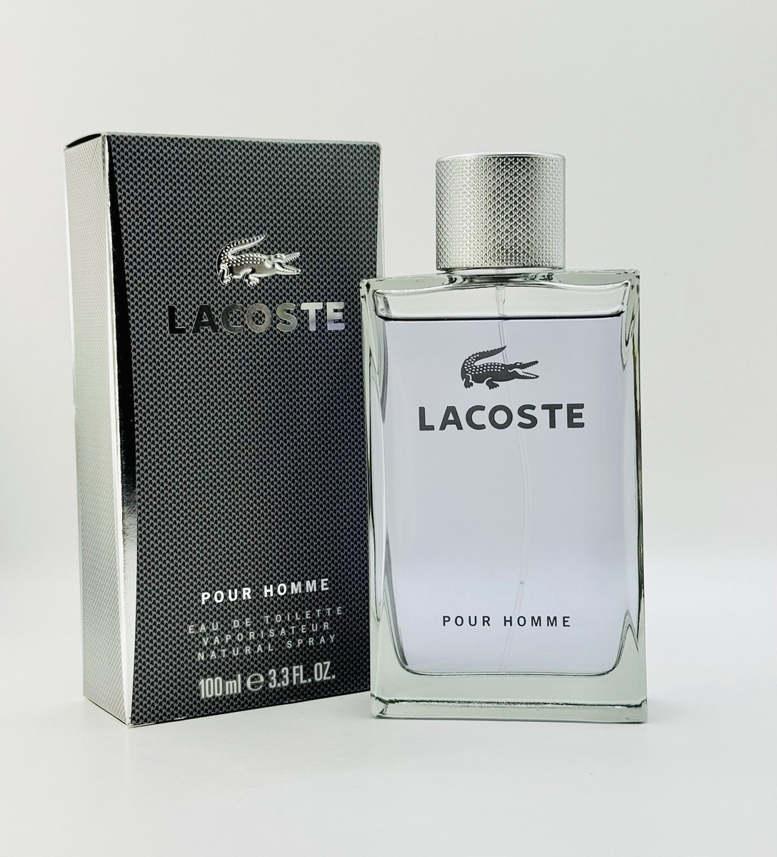 Men Lacoste Pour Homme 3.3oz 100ml Eau de Toilette Spray | eBay