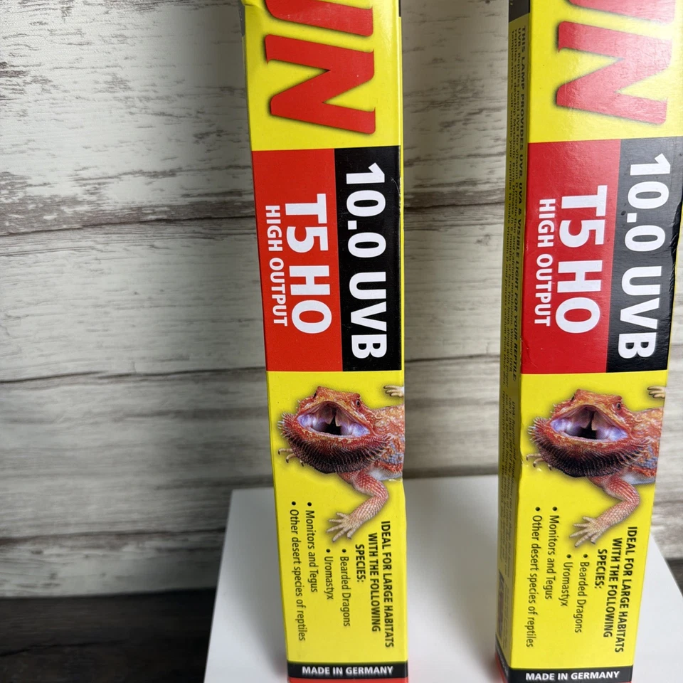 Zoo Med pacote com 2 lâmpadas T5 HO ReptiSun 10.0 UVB - luz brilhante para melhor saúde - Imagem 3 de 4