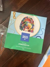 Tabitha Brown target Blacky The dog embroidery kit 