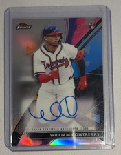 2021 Topps Finest - Finest Autographs William Contreras #FA-WC (AU, RC)