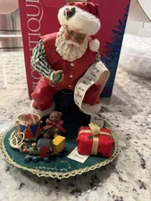 Clothtique Santa Possible Dreams With Box See Description