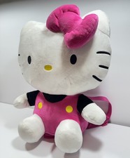 Hello Kitty Plush Backpack Large New With Tags