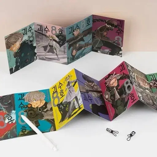 Unopened Acrylic Coaster & Accordion Postcard Set, New