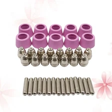 40 PCS/Set Soldering Clamp Plasma Nozzle Kits Nozzles Consumables