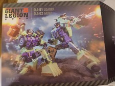 Mecha Invasion GLA-03 Craner And GLA-04 Tipper Giant Legion
