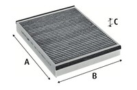 Innenraumfilter Valeo Protect 715757 Aktivkohlefilter FüR Ford Volvo Focus 3 Max