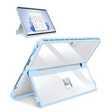 Case Updated Version fit Microsoft Surface Pro 11/10 Transparent Light Blue
