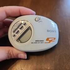 Sony Walkman S2 SRF-M85V Sports Weather Mega Bass AM/FM Radio NO BAND/HEADPHONES