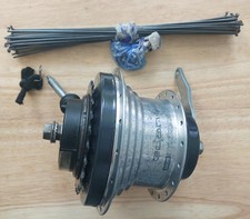 Sachs Elan 12-Gang Nabe mit Rücktrittbremse + Schalthebel + Speichen & Nippel