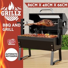 Grillz BBQ Grill Charcoal Smoker Electric Roaster Portable Outdoor Camping Patio