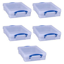 Really Useful Box 4L Storage Container with L...