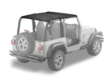 BESTOP Safari-Style Bikini Top for 1997-2002 TJ Wrangler.
