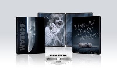Scream (Steelbook 4K Ultra-HD + Blu-ray) (Limited E (4K UHD Blu-ray) (UK IMPORT)