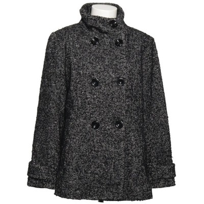 Casual Clothing, Cabanjacke, Damen, Größe: 42, Schwarz/Weiß #5Rb