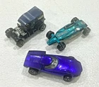 Hot Wheels Redlines 3 Car Lot With Purple Turbofire