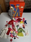 Vintage Lot Of 1960s Barbie Skipper Clothes Fashion Doll Case Shoes  Japan