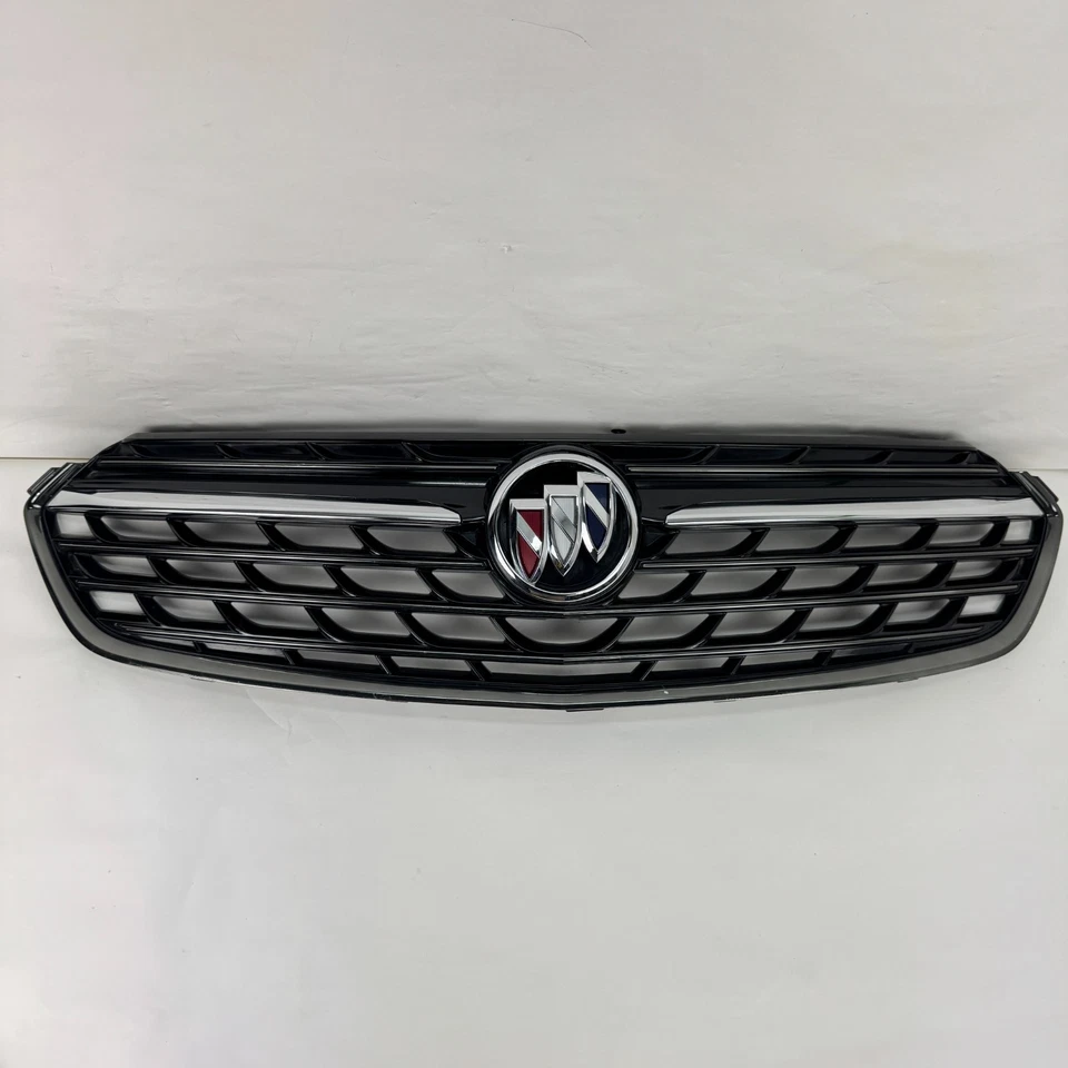 Rejilla superior delantera negra cromada OEM 2021 2022 2023 Buick Envision 84899924 Foto 2 de 4