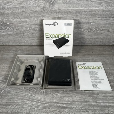 Seagate Expansion 1TB Portable Externe Festplatte USB 3.0 PC Mac SRD00F1 NEU