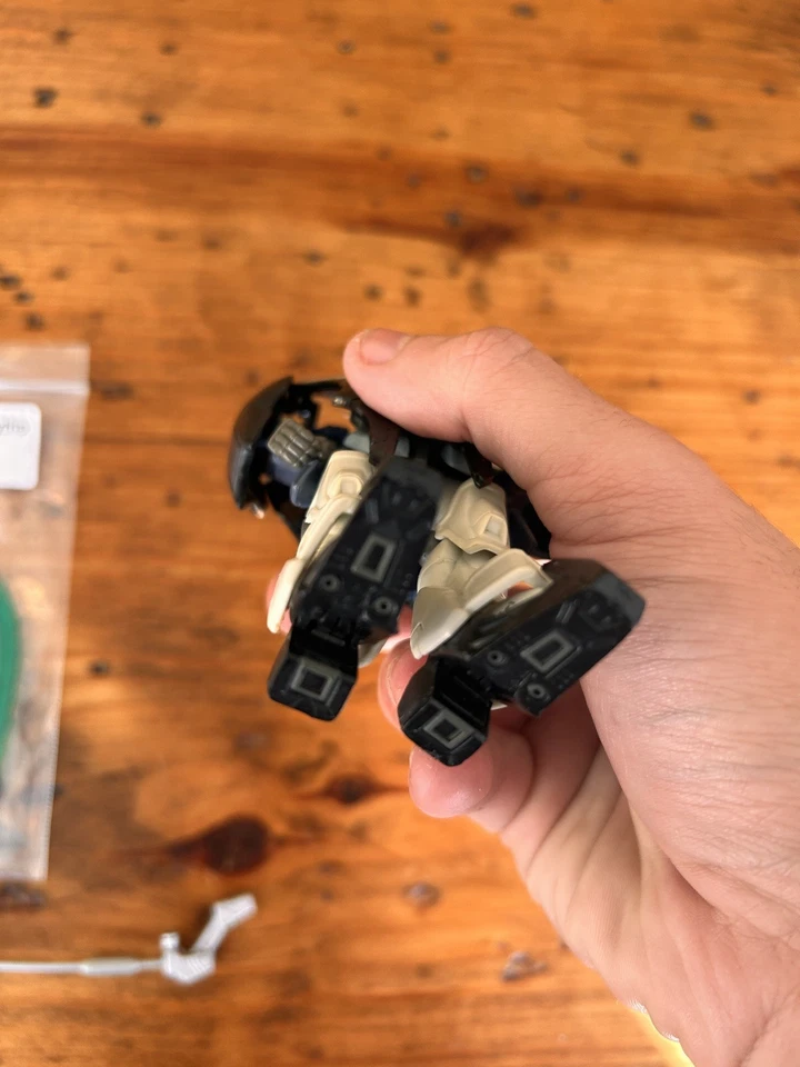 Traje móvil Gundam Deathscythe Hell Yellow Trim en figura de acción MSiA MIA Bandai Foto 3 de 4