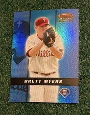 BRETT MYERS - 2000 BOWMAN'S BEST PRE-PRODUCTION PROMO ROOKIE CARD # PP3 - MLB. rookie card picture