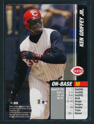 Ken Griffey Jr. 015 MLB Showdown 2003 WOTC - LP