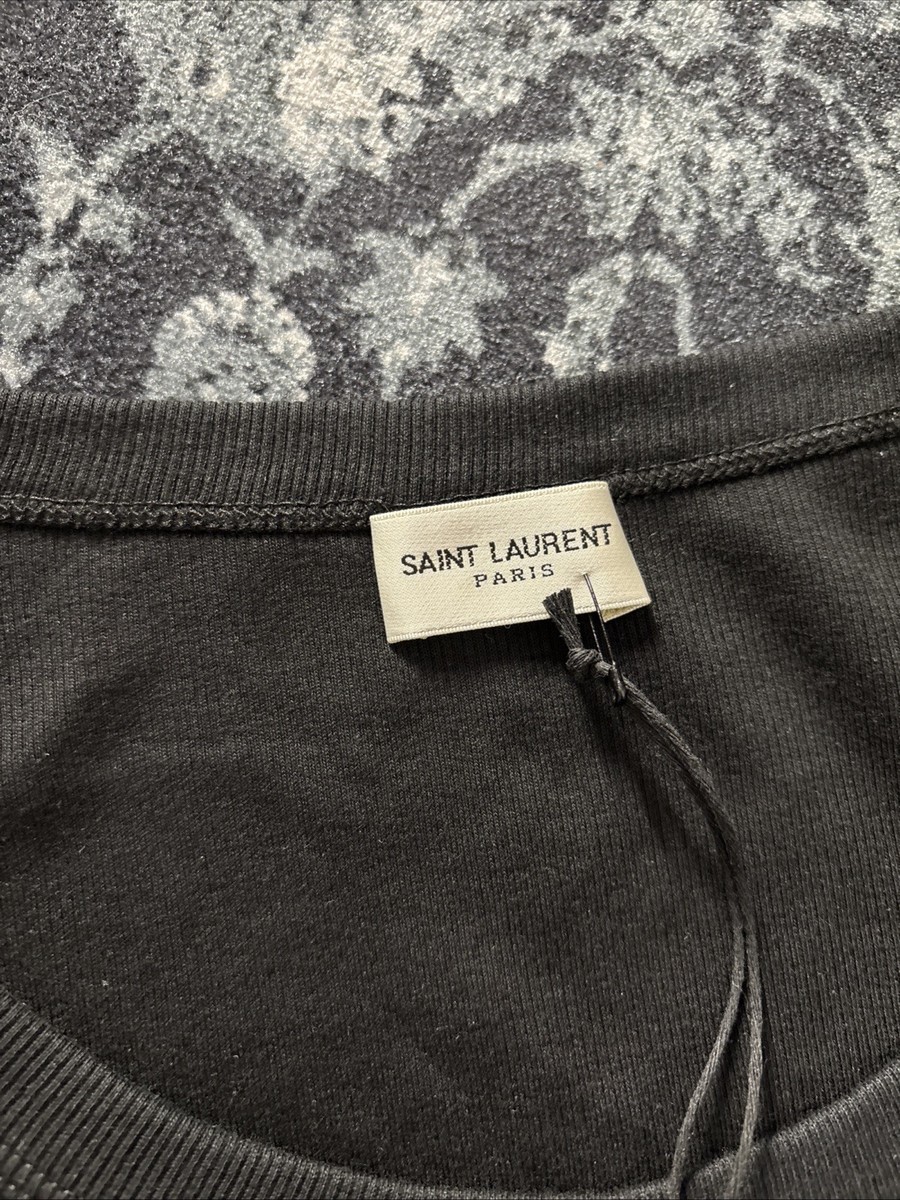 Ysl Saint Laurent Paris Black Cassandre Tank Top Size XXL | eBay