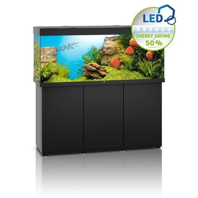 Juwel Rio 450 LED schwarz  inkl. Schrank, LED, Filter, Heizer NEU und OVP