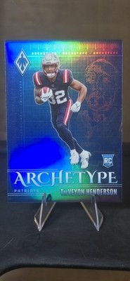 2025 Panini Phoenix Treveyon Henderson Archetype Case Hit SSP RC