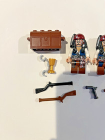 LEGO Pirates of the Caribbean MINIFIGURE LOT Gunner Zombie 4182 Jack Sparrow