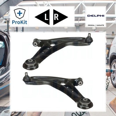 2x Delphi TC3791+TC3790 Lenker, Radaufhängung Links, Rechts für Mazda 2