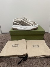 Gucci GG Sneaker Interlocking G - Beige W for sale | eBay