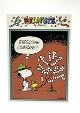 Camping #23 Peanuts Collection Preview Edition 1991 Tuff Stuff Snoopy Woodstock