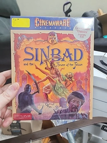 Sinbad and the Throne of the Falcon (Commodore 64/128, 1988) T-28