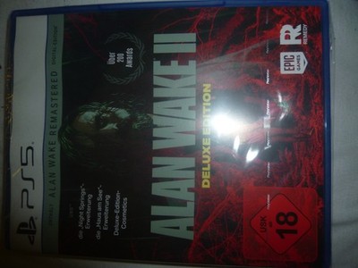 play station 5-alan wake 2 deluxe edition game brand new sealed
