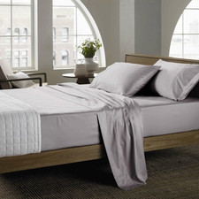 King Size Flat Sheet Single - 300 Thread Count 100 Egyptian Cotton Quality - H