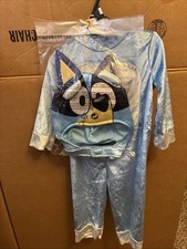 Disneys Bluey Childrens TV Show Dog Cartoon Toddler Halloween Costume 2T Small