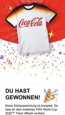 LIMITED COCA COLA JERSEY DEUTSCHLAND WM 2026 TRIKOT GERMANY T-SHIRT FAN FIFA S 
