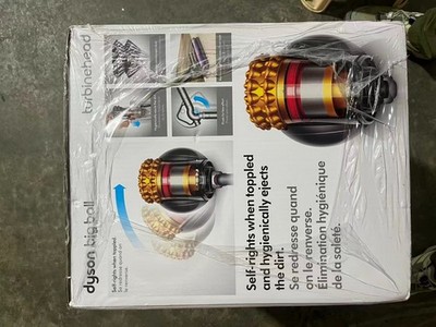 New Dyson Big Ball Turbinehead Canister Vacuum | Yellow/Iron | Seal in box