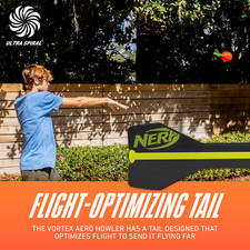 Vortex Aero Howler Foam Ball, Classic Long-Distance Football, Flight-Optimizi...