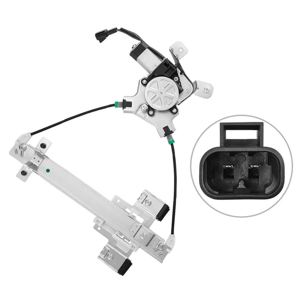 Rear Right Power Window Regulator with Motor For 2007-2014 Chevy Tahoe GMC Yukon