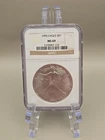 1995 $1 American Silver Eagle MS69 NGC