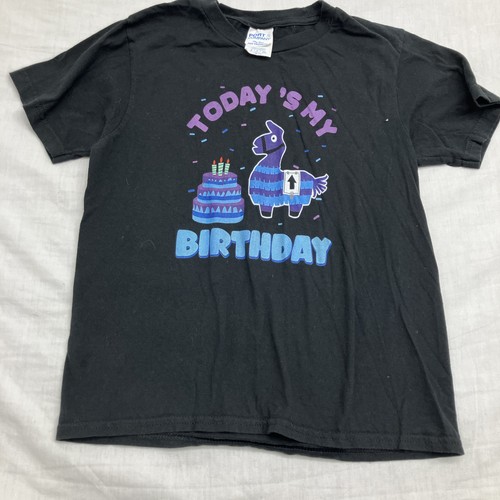 Todays My Birthday Llama Boy Family Party Decorations Unisex  Size Small Kids
