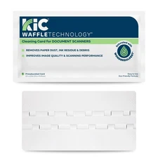 KICTeam - Waffletechnology® Cleaning Cards for Desktop & Mobile Document Sc