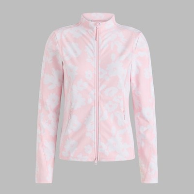 G/FORE PRINTED BRUSH BACK STRETCH Jacke für Damen weiß/hellpink