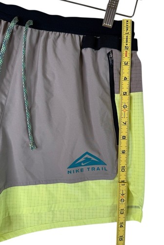 Nike Flex Stride Trailrunningshorts gelb/braun DN4480-736 Herren Medium - Bild 10 von 11